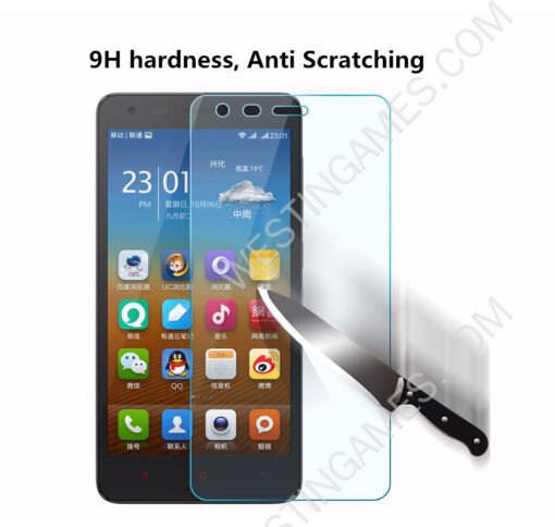9H HD Tempered Glass Screen Protector Glass Film Protection 0.3mm for Xiaomi Redmi 2 Redmi 2A - Image 2
