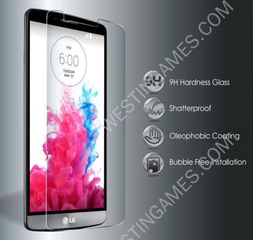 Tempered Glass Screen Protector Glass Film Protection 9H 0.33mm for LG G3 LG Optimus G3 D858