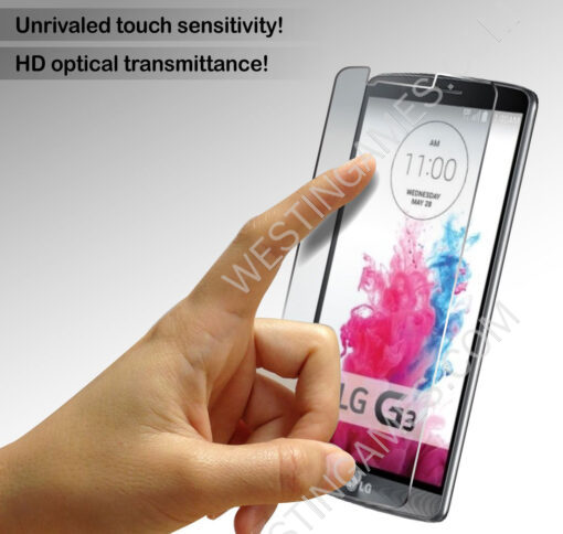 Tempered Glass Screen Protector Glass Film Protection 9H 0.33mm for LG G3 LG Optimus G3 D858 - Image 2