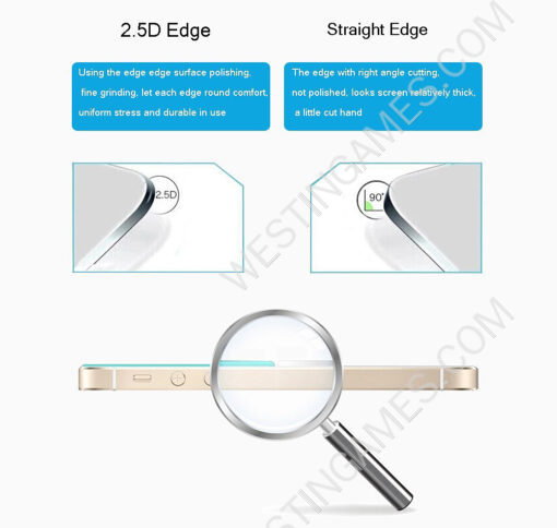 Tempered Glass Screen Protector Glass Film Protection Explosion screen 9H 0.33mm for ZTE Nubia Z7 Max - Image 2