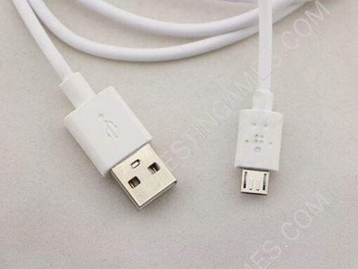1.2m Belkin Micro USB Charging Data Sync Cable for Samsung Galaxy and HTC Smartphone Phone - White - Image 4