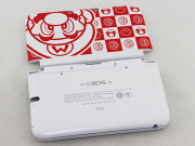 Original Housing Shell Case Replacement Part for 3DS LL/XL - Mario Limited Edition White-Red 03