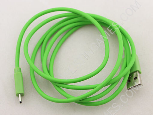 1.2m Belkin Micro USB Charging Data Sync Cable for Samsung Galaxy and HTC Smartphone Phone - Green - Image 2