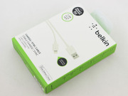 1.2m Belkin Lightning Charging Data Sync Cable for iPhone 5/5S/5C/6 iPad Mini - White