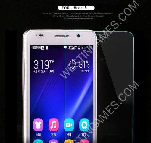 9H Ultra thin Tempered Glass Screen Protector Glass Film Protection Anti-fingerprint 0.26mm for Huawei Honor 6