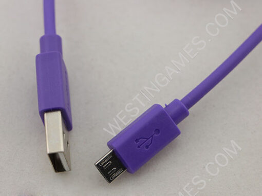 1.2m Belkin Micro USB Charging Data Sync Cable for Samsung Galaxy and HTC Smartphone Phone - Purple - Image 3