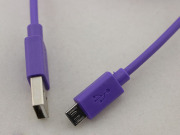 1.2m Belkin Micro USB Charging Data Sync Cable for Samsung Galaxy and HTC Smartphone Phone - Purple 03