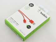 1.2m Belkin Lightning Charging Data Sync Cable for iPhone 5/5S/5C/6 iPad Mini - Red 03