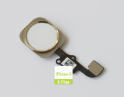 Original Home Button Flex Cable Assembly Replacement for iPhone 6 Plus 5.5'' - Silver