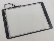 Touch Screen Glass Digitizer Assembly with Home Button and Adhesive for iPad Air 5th - Black 02