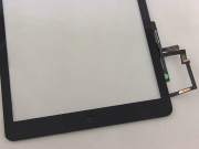 Touch Screen Glass Digitizer Assembly with Home Button and Adhesive for iPad Air 5th - Black 05