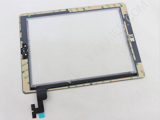 Replacement Touch Screen Digitizer Assembly with Home Button and Adhesive for iPad 2 - White (OEM A) - Image 2