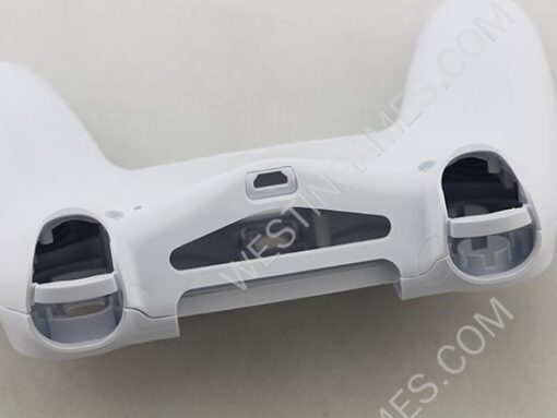 Replacement Top and Bottom Housing Shell Case for Playstation 4 PS4 Controller - Glossy White - Image 4