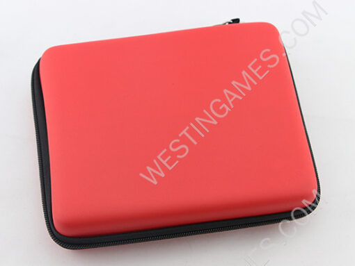 Protecting Hard Pouch Bag Carry Case for 2DS - Red
