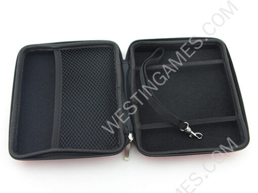 Protecting Hard Pouch Bag Carry Case for 2DS - Red - Image 3