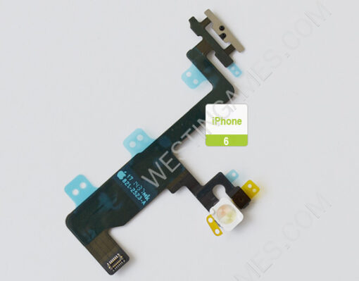 Original Power Switch ON / OFF Flex Cable Replacement for iPhone 6 - Image 2