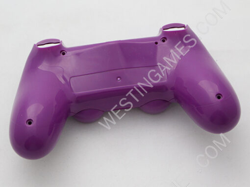 Replacement Top and Bottom Housing Shell Case for Playstation 4 PS4 Controller - Glossy Purple - Image 2