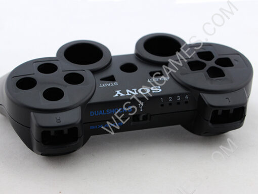 Full Wireless Controller Housing Cover Case to Replacement Original PS3 Controller - Black - Image 3
