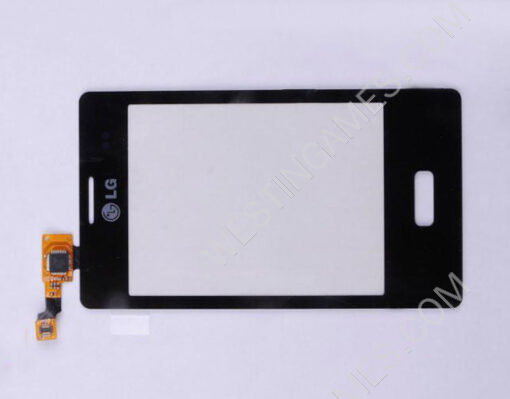 Original Touchscreen Glass Digitizer Parts for LG Optimus L3 E400 T370 T375 - Black