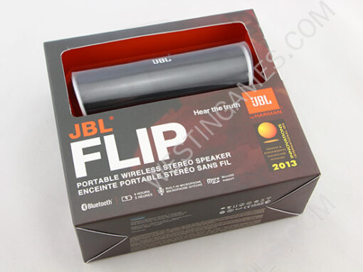 2013 JBL Flip Wireless Bluetooth Portable Stereo Speaker - Black (OEM A+) - Image 9
