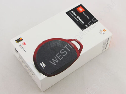 JBL Micro Wireless Ultra-Portable Bluetooth Multimedia Speaker - Red (OEM A) - Image 9