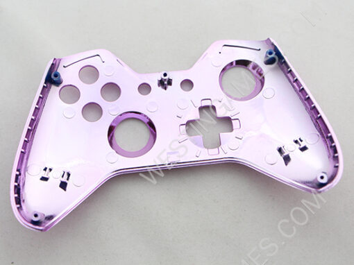Full Mirror Chrome Housing Shell Case Replacement for XBOX ONE XB1 Wireless Controller - Pink - Image 5