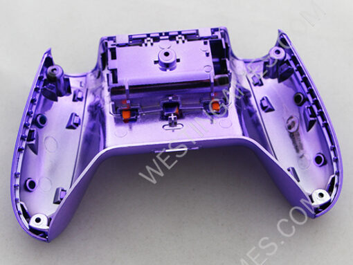 Full Mirror Chrome Housing Shell Case Replacement for XBOX ONE XB1 Wireless Controller - Purple - Image 3