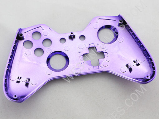 Full Mirror Chrome Housing Shell Case Replacement for XBOX ONE XB1 Wireless Controller - Purple - Image 5