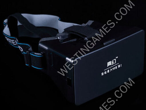 Ritech Universal Virtual Reality Head Mount 3D Video Glasses for 4~5.6” Smartphones