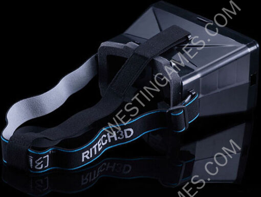Ritech Universal Virtual Reality Head Mount 3D Video Glasses for 4~5.6” Smartphones - Image 3