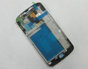 Original LCD Touch Digitizer Screen Assembly + Housing Frame Parts for LG Google Nexus 4 E960 -Black 02
