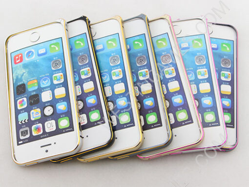 3D Arc Edge Ultra Thin Slim Aluminium Metal Bumper Frame Cover Case for iPhone 5 5S - Type B - Image 3