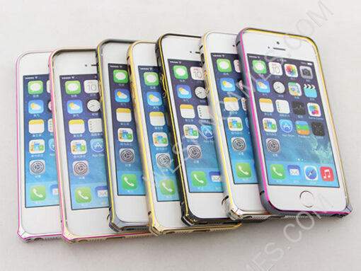 3D Arc Edge Ultra Thin Slim Aluminium Metal Bumper Frame Cover Case for iPhone 5 5S - Type B - Image 4