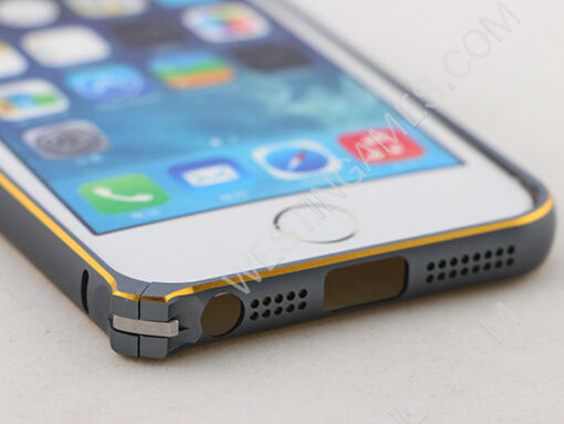 3D Arc Edge Ultra Thin Slim Aluminium Metal Bumper Frame Cover Case for iPhone 5 5S - Type B - Image 6