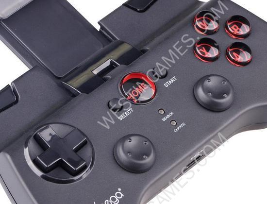 IPEGA PG-9017 Wireless Bluetooth 3.0 Game Controller for iPad / iPhone / Android / iOS PC - Black - Image 6