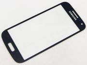 Outer LCD Screen Lens Top Touch Glass Replace for Samsung Galaxy S4 mini i9190 - Blue (OEM A+)
