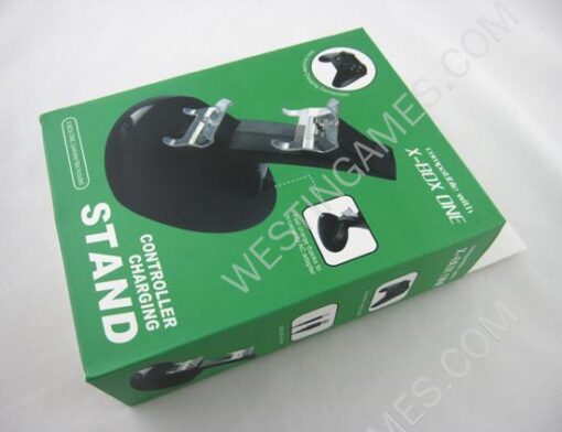 Dual Controller Power Charging Stand For XBOX ONE Wireless Controller - Black