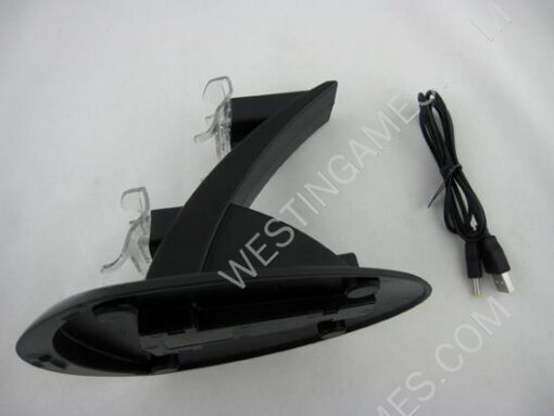 Dual Controller Power Charging Stand For XBOX ONE Wireless Controller - Black - Image 3