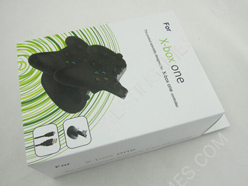 Mini Dual Controller Power Charging Stand For XBOX ONE Wireless Controller - Black