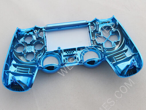 Mirror Chrome Housing Shell Case Replacement for PS4 Dualshock 4 Controller - Blue - Image 6