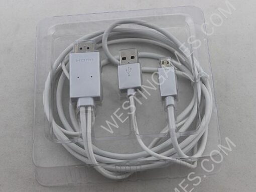 2M Micro USB to HDMI MHL Cable HDTV Adapter HD 1080P for Samsung Galaxy S3 S4/5 Note 2/3 and Tablet - Image 2