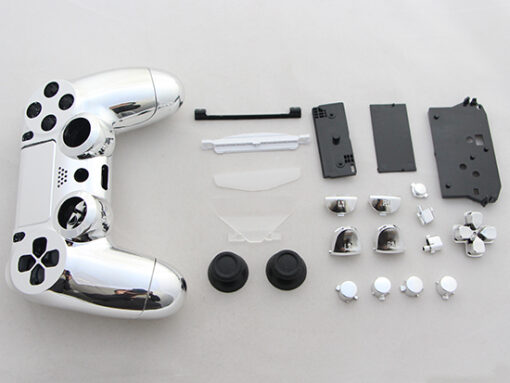 PlayStation4 - chrome　REASNOW PS4 Controller Replacement Shell - Full Set Mod Kit