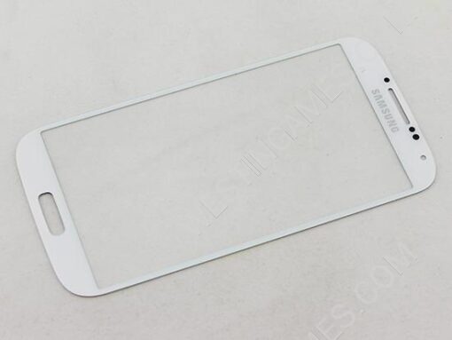 Outer LCD Screen Lens Top Touch Glass Replace for Samsung Galaxy S4  i9500 - White (OEM A+)