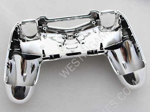 Mirror Chrome Housing Shell Case Replacement for PS4 Dualshock 4 Controller - Silver - Image 4