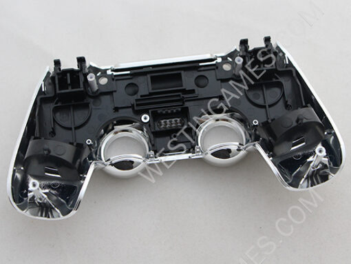 Mirror Chrome Housing Shell Case Replacement for PS4 Dualshock 4 Controller - Silver - Image 5