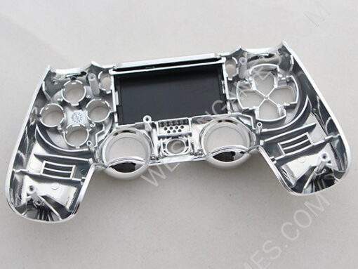 Mirror Chrome Housing Shell Case Replacement for PS4 Dualshock 4 Controller - Silver - Image 6
