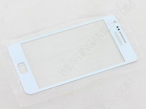 Outer LCD Screen Lens Top Touch Glass Replace for Samsung Galaxy  S2 S II i9100 - White (OEM A)