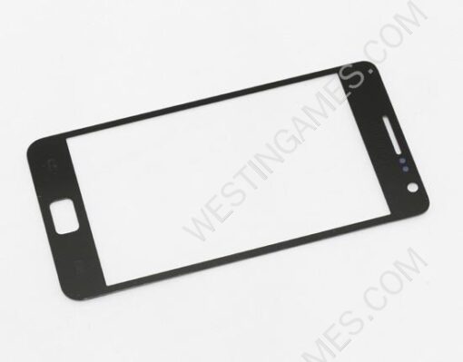 Outer LCD Screen Lens Top Touch Glass Replace for Samsung Galaxy S2 S II i9100 - Black (OEM A) - Image 2