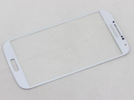 Outer LCD Screen Lens Top Touch Glass Replace for Samsung Galaxy S4 S IV i9500 - White (Original)