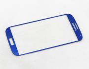 Outer LCD Screen Lens Top Touch Glass Replace for Galaxy S4 S IV i9500 -  Blue (Original)